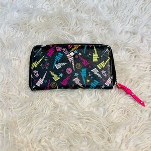 Colorful Zip-Around Wallet